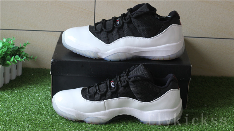 Authentic Air Jordan Retro 11s Tuxedo Low